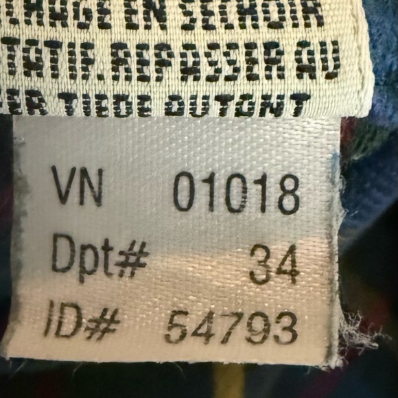 Eddie Bauer Men’s Medium Plaid Button-Down Shirt 100% Cotton Tartan - Picture 3 of 9